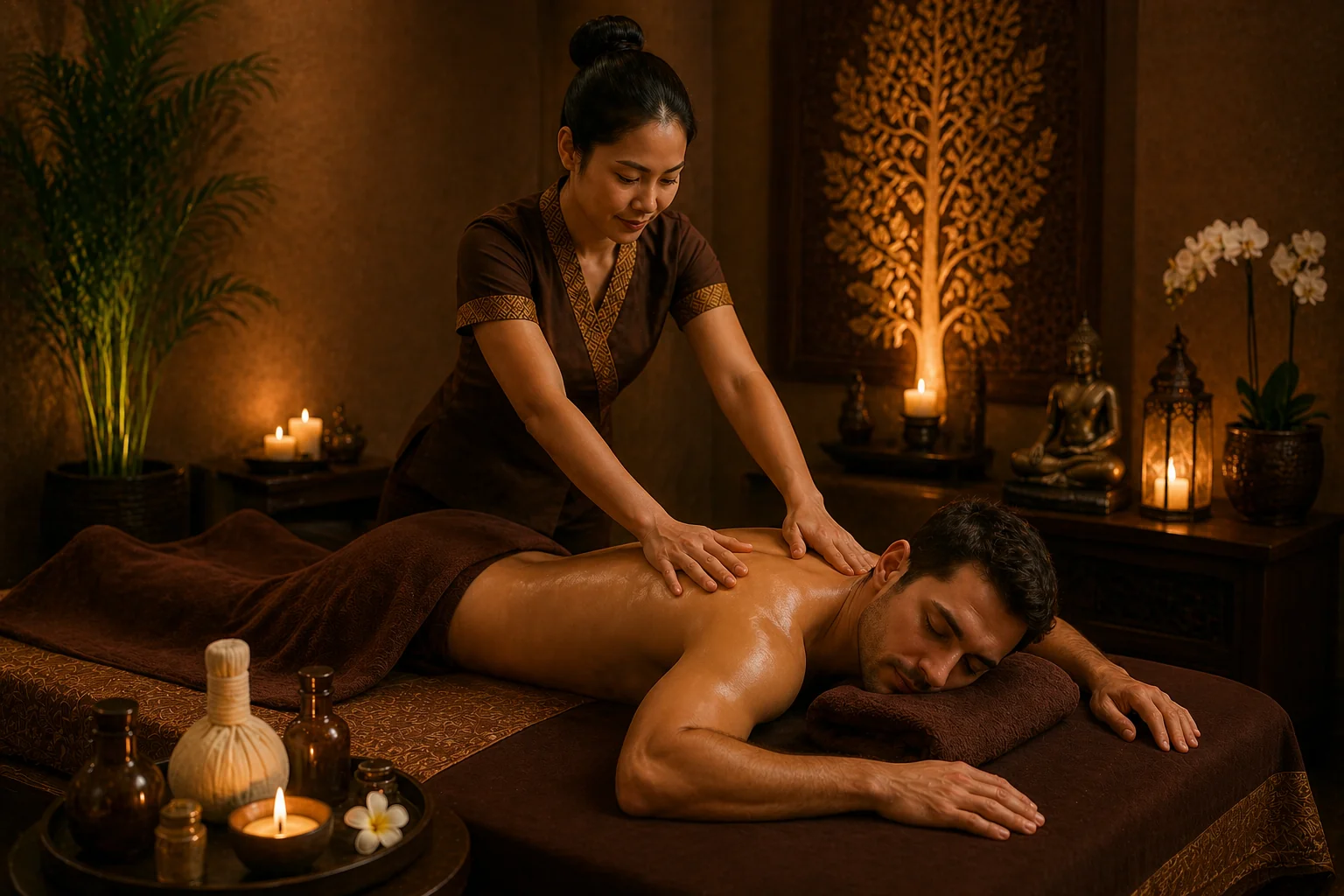 Full body massage treatment at Sapphire Spa, Business Bay