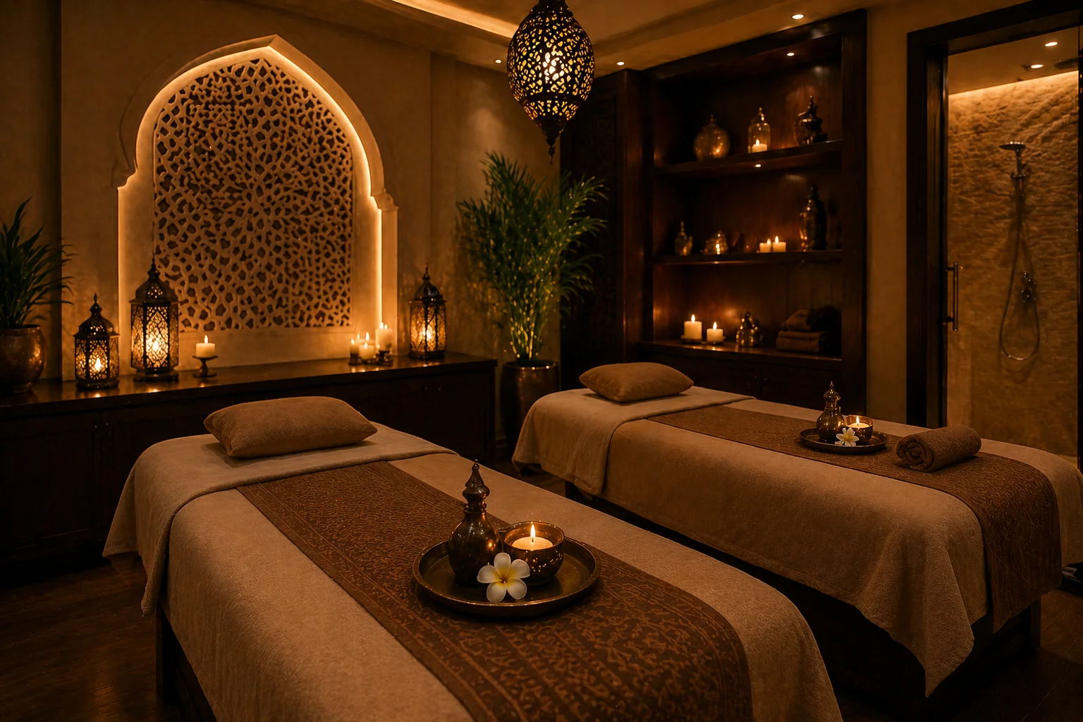 Luxury treatment suite at Sapphire Spa, Business Bay